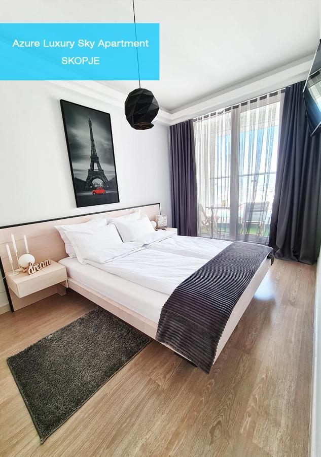 Azure Luxury Sky Apartment Skopje Exterior foto