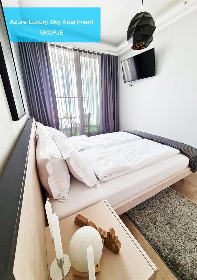 Azure Luxury Sky Apartment Skopje Exterior foto