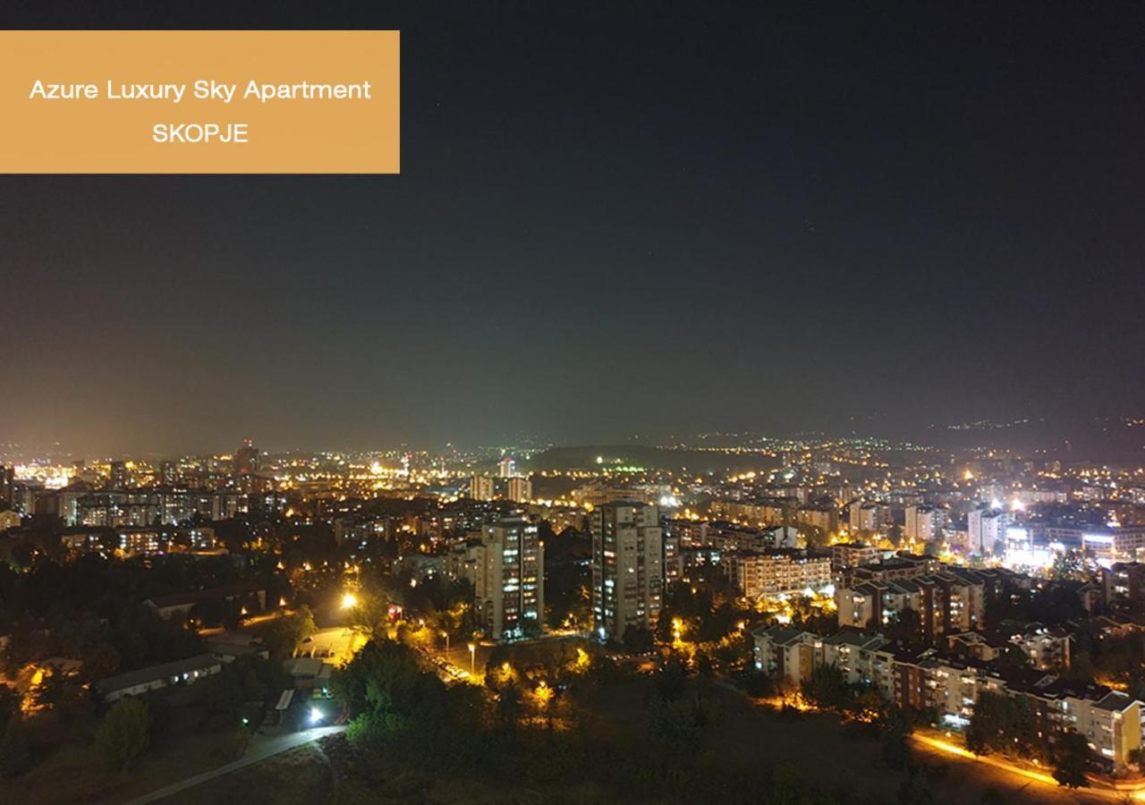 Azure Luxury Sky Apartment Skopje Exterior foto